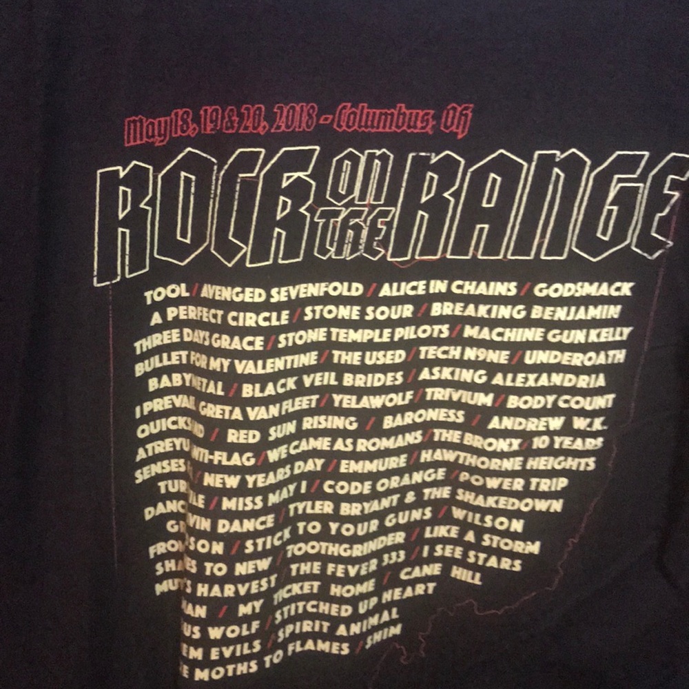 Rock On The Range concert tee - Picture 4 of 5